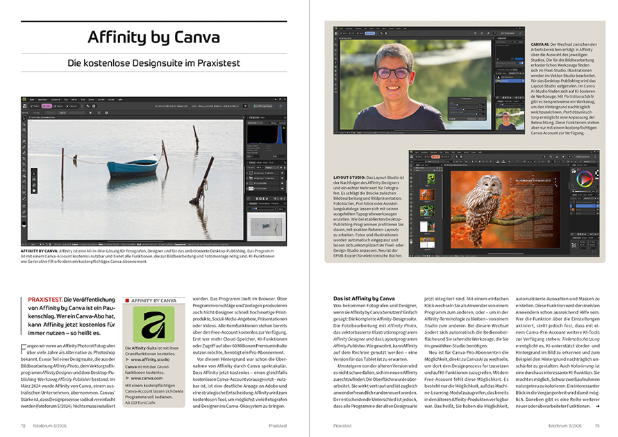 fotoforum Magazin </br> Ausgabe 3/2026 8 fotoforum Magazin </br> Ausgabe 3/2026 – Bild 8