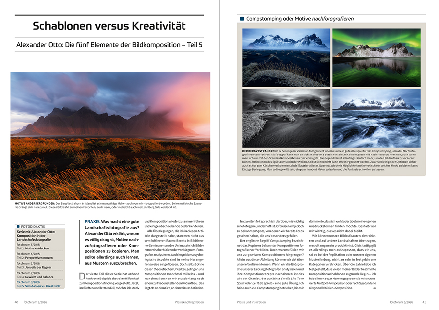 fotoforum Magazin </br> Ausgabe 3/2026 4 fotoforum Magazin </br> Ausgabe 3/2026 – Bild 4