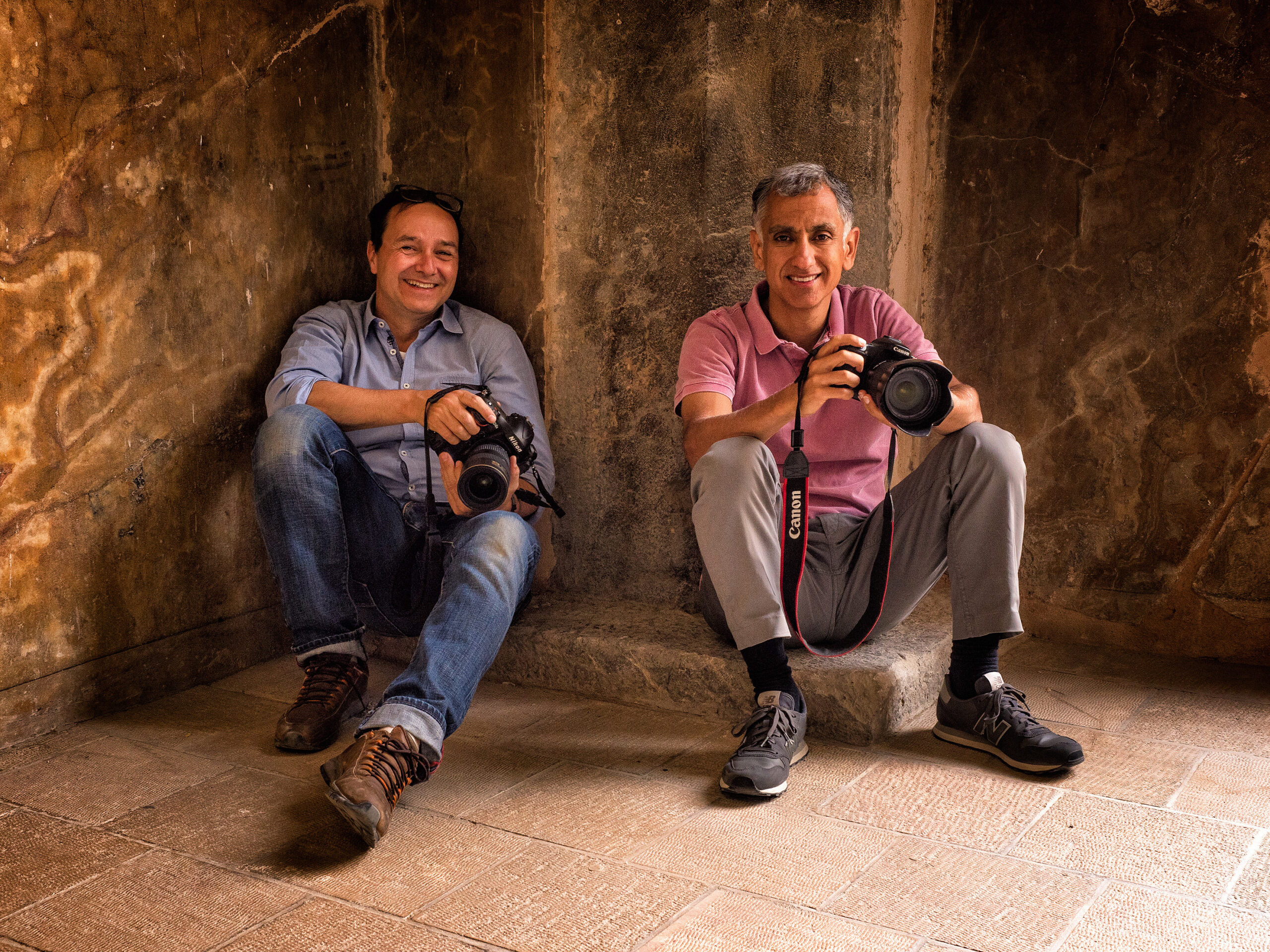 Zwei Freunde entdecken gemeinsam den Iran: Thorge Berger (links) und Mehran Khadem-Awal (rechts).