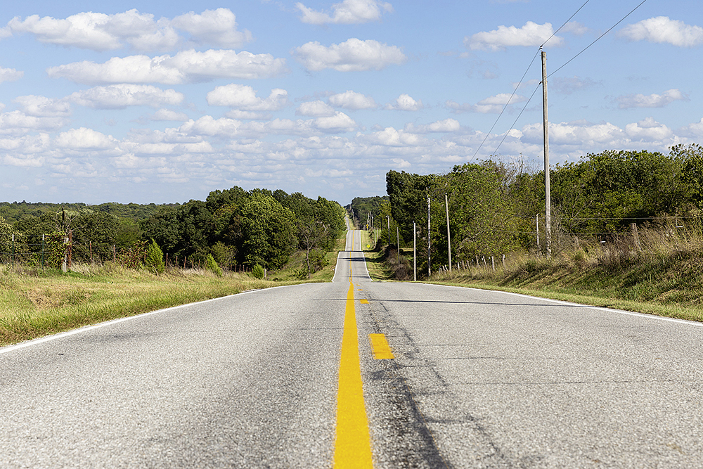 Missouris grüne Hügel – und die Route 66 führt mittendurch | Foto: Ellen Klinkel