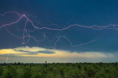 Gewitter über dem Goldenstedter Moor | Foto: Willi Rolfes