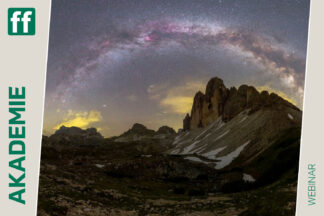 Milchstraßenfotografie und Astropanoramen mit Katja Seidel