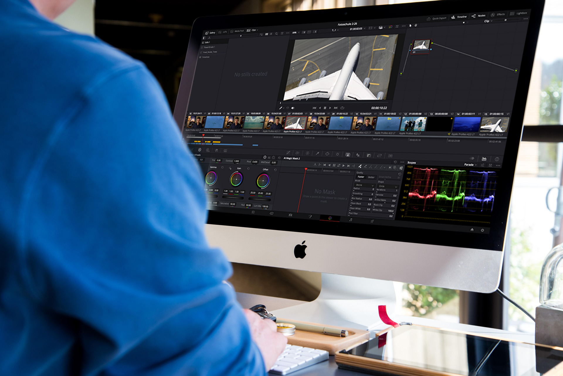 <b>Masterclass Videografie & Editing mit DaVinci Resolve</b><br />30.06.2026 - 20.10.2026 3 <b>Masterclass Videografie & Editing mit DaVinci Resolve</b><br />30.06.2026 - 20.10.2026 – Bild 3