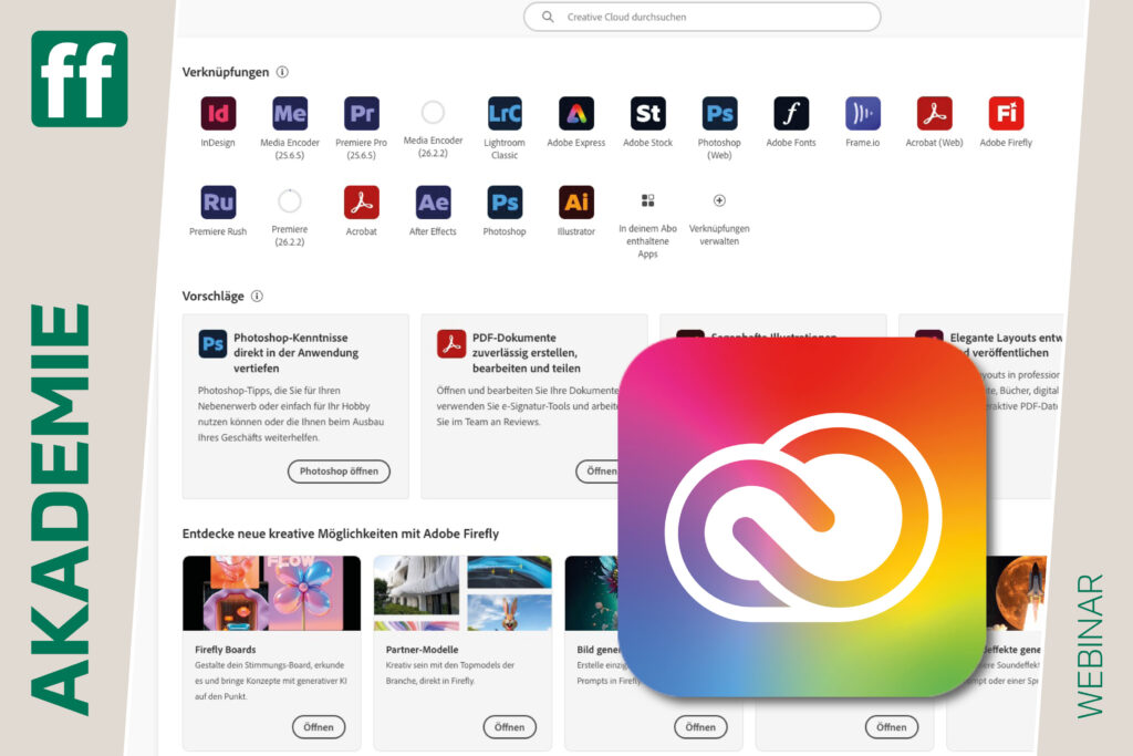 fotoforum Shop Startseite 14 Creative Cloud – Verborgene Schätze nutzen