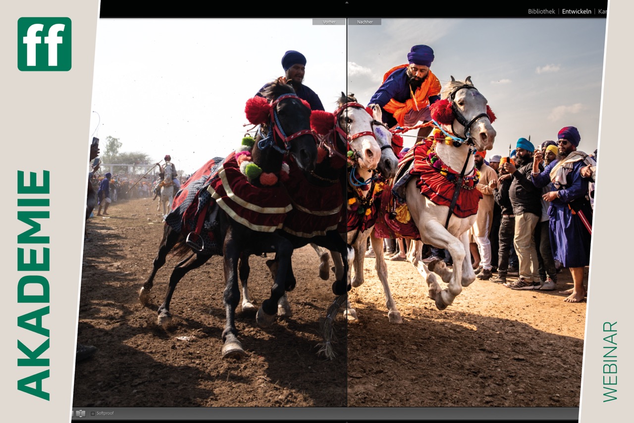 <b>Thorge Berger: Lightroom effektiv nutzen</b><br />29.04.2027 - 20.05.2027 1 Thorge Berger: Lightroom effektiv nutzen